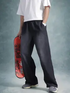 The Roadster Life Co. Men Wide Leg Light Fade Jeans