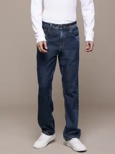 The Roadster Lifestyle Co. Men Mid-Rise Straight Fit Light Fade Jeans