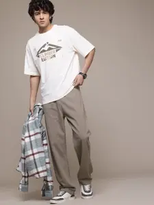 The Roadster Lifestyle Co. Men Slouchy Fit High-Rise Jeans