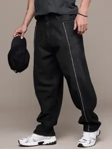 The Roadster Life Co. Men Baggy Fit Pure Cotton Jeans