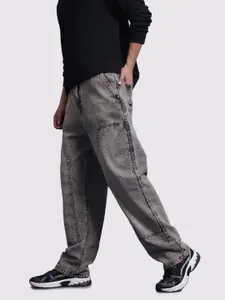 The Roadster Life Co. Men Baggy Fit Pure Cotton Jeans
