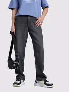 The Roadster Life Co. Men Straight Fit Light Fade Jeans