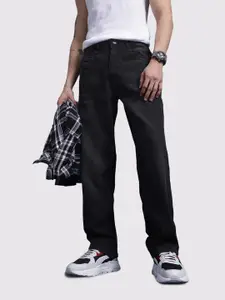 The Roadster Life Co. Men Straight Fit Pure Cotton Jeans