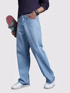 The Roadster Life Co. Men Pure Cotton Flared Jeans