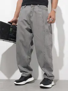 The Roadster Life Co. Men Pure Cotton Skater Fit Light Fade Jeans