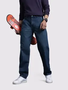 The Roadster Life Co. Men Pure Cotton Regular Fit  Jeans