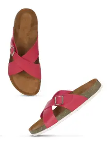 Lavie Women Open Toe Flats with Buckles