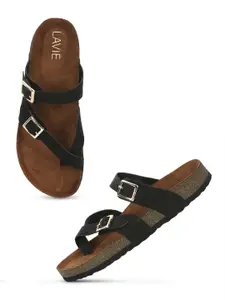 Lavie Women One Toe Flats with Buckles