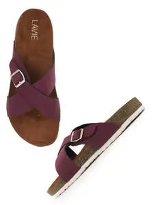 Lavie Women Open Toe Flats with Buckles