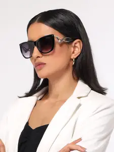 HASHTAG EYEWEAR Women Shield Sunglasses with UV Protected Lens 9230-C3