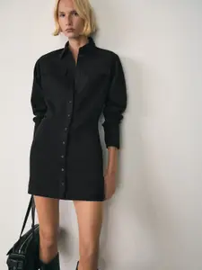 MANGO Mini Shirt Dress