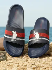 U.S. Polo Assn. Men Printed Sliders