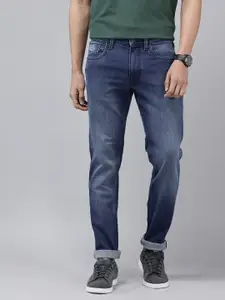 U.S. Polo Assn. Denim Co. Men Brandon Slim Tapered Fit Light Fade Stretchable Jeans