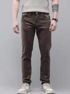 U.S. Polo Assn. Denim Co. Men Brandon Slim Tapered Fit Mid-Rise Stretchable Jeans