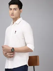 U.S. Polo Assn. Denim Co. Pure Cotton Printed Casual Shirt