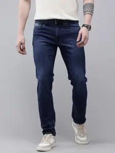 U.S. Polo Assn. Denim Co. Men Slim Tapered Fit Light Fade Stretchable Jeans
