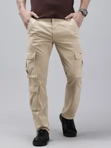 U.S. Polo Assn. Denim Co. Men Straight Fit Cargos Trousers