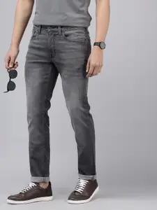 U.S. Polo Assn. Denim Co. Men Brandon Slim Tapered Fit Heavy Fade Stretchable Jeans