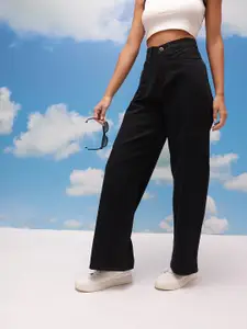 CORSICA Women Wide Leg Mid-Rise Jeans