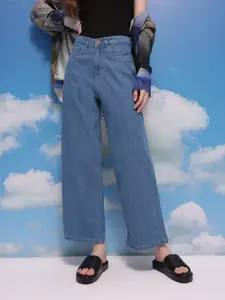 CORSICA Women Wide Leg High Rise  Jeans