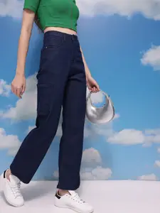 CORSICA Women Relaxed Fit High-Rise Jeans