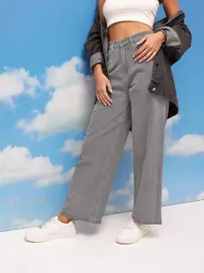 CORSICA Women Wide Leg Mid-Rise Jeans