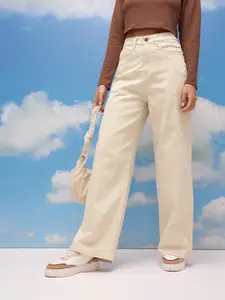 CORSICA Women Straight Fit Mid-Rise Jeans