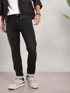 Nautica Men Slim Fit Mid-Rise Light Fade Stretchable Jeans