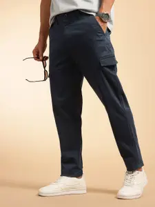 French Connection Men Regular Fit Cargos Trousers