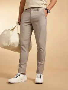 French Connection Men Striped Slim Fit Chinos Trousers