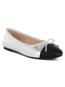 London Rag Women Colourblocked Ballerinas Flats