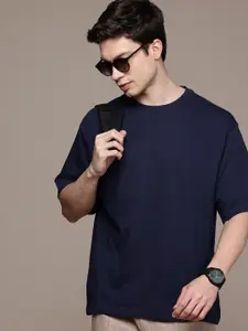 Moda Rapido Men Oversized Fit Drop-Shoulder Sleeves T-shirt