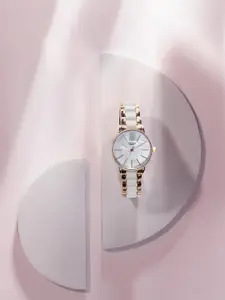 Sonata Women Poze Mother of Pearl Dial Straps Analogue Quartz Watch SP80051KM01W