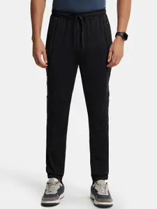 Jockey Microfiber Elastane Stretch Jogger with Zipper Pockets and StayDry Treatment-MV12