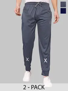 Moda Rapido Men Pack Of 2 Mid-Rise Joggers