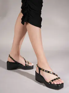 Lavie Women Western - Embellished Party Wedge Sandals