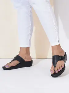 Sherrif Shoes Women T-Strap Flats