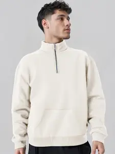 Maniac Men  High Neck Cotton Sweatshirt