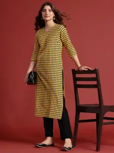 Anouk Geometric Printed Kurta