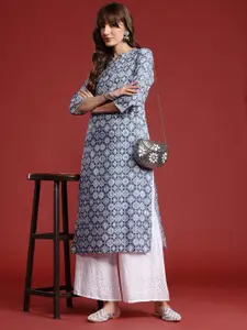 Anouk Ethnic Motifs Printed Kurta