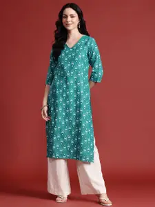 Anouk Women Ethnic Motifs Printed Kurta