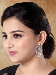 I Jewels Contemporary Jhumkas Earrings