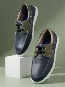 Mast & Harbour Men Lace-Ups Lightweight Boat Shoes