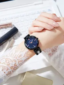 GIORDANO Women Embellished Dial Analogue Watch GZ-60082-11