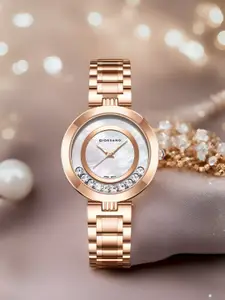 Giordano Dancing Diamonds Collection Watch Women Stainless Steel Strap & 3 Hand Mechanism