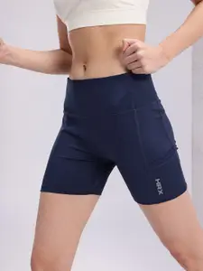 HRX by Hrithik Roshan Women Mid-Rise Rapid-Dry Running Shorts