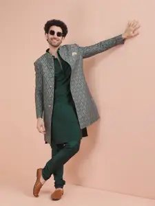 KISAH Men Indo-Western Kurta Set