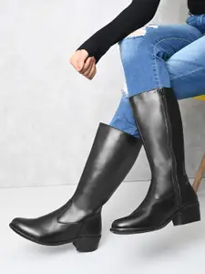The Roadster Lifestyle Co. Women Block-Heeled Regular Boots