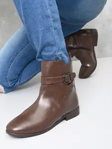 The Roadster Lifestyle Co. Women Mid-Top Regular Boots