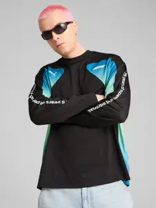 PUMA Motorsport Men F1 dryCELL Graphic Printed Relaxed Fit Casual T-shirt